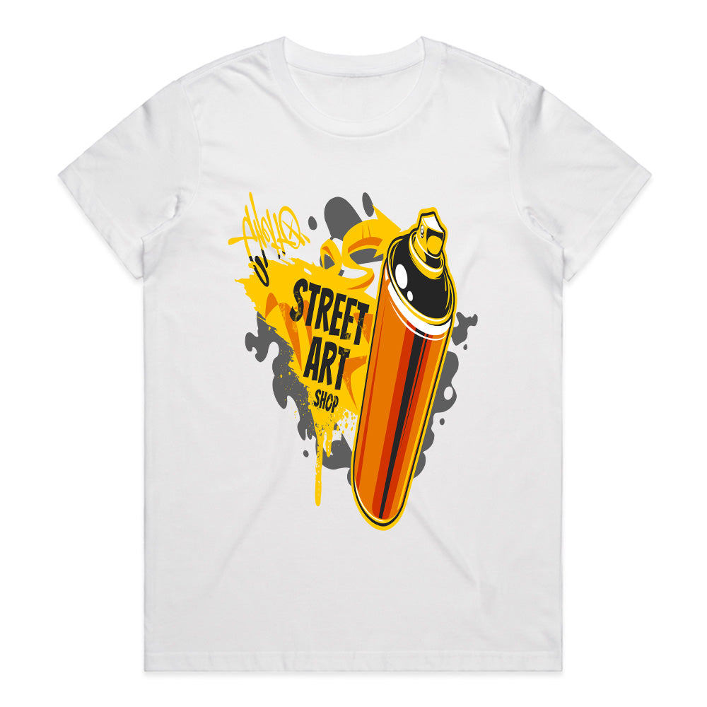 Urban Canvas: Spray Master Street Art Tee