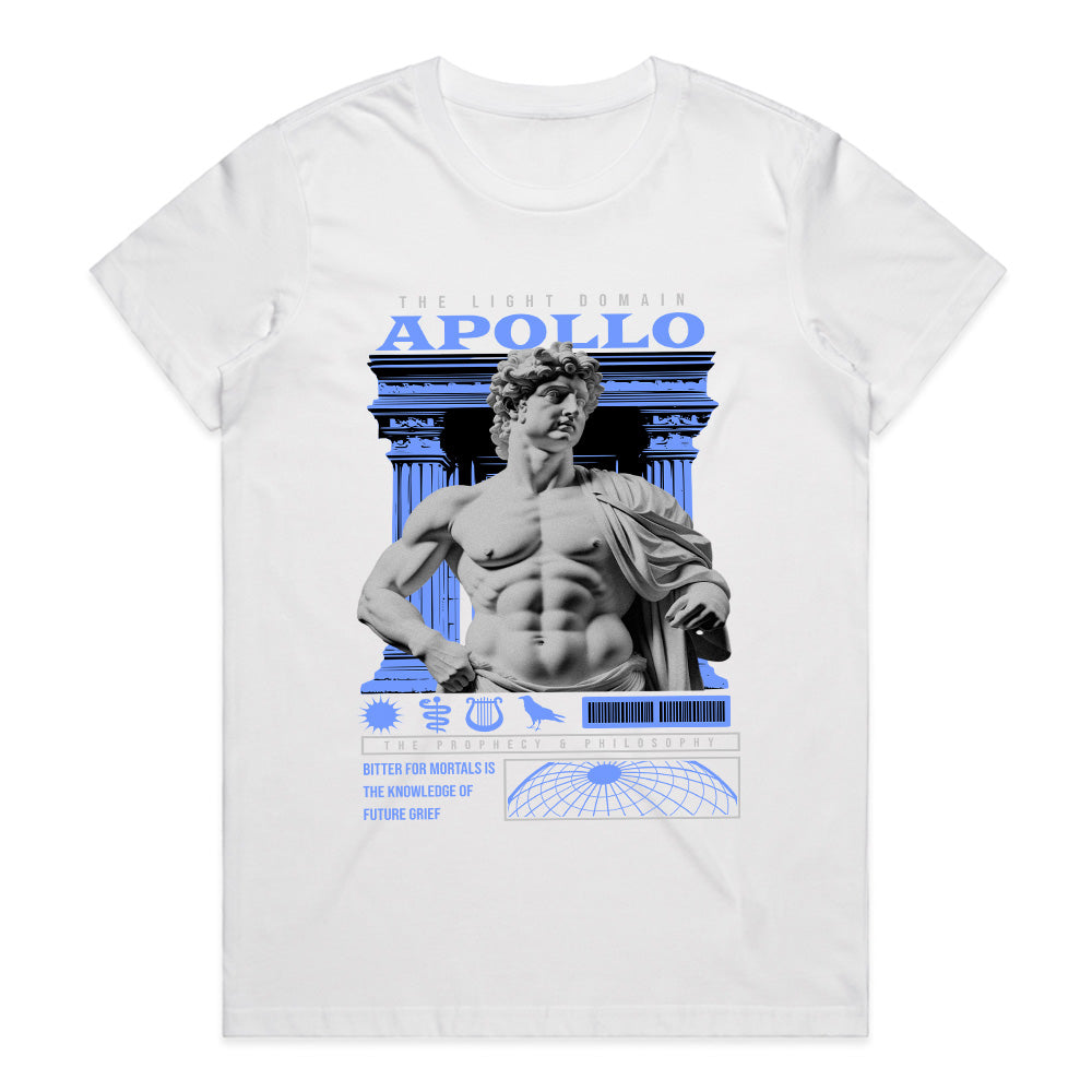 Oracle of Light: Apollo’s Wisdom Tee