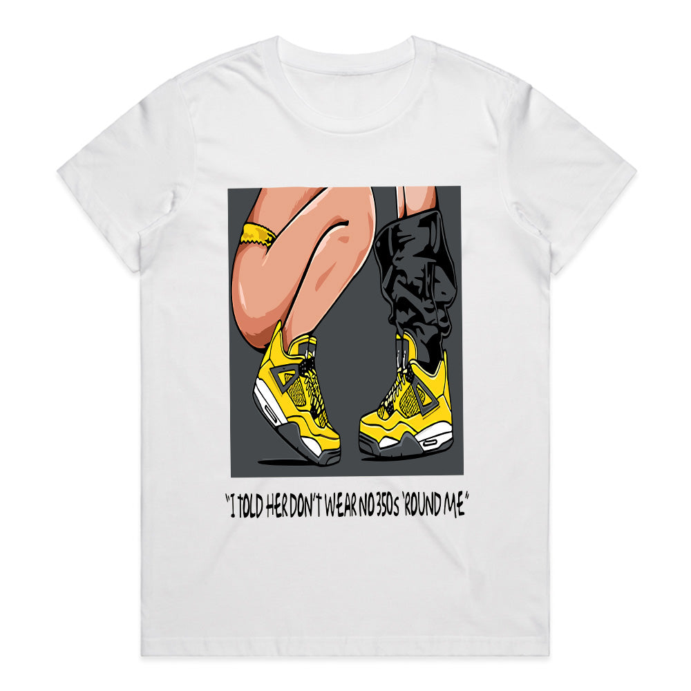 Sneaker Flex: Yellow Heat Tee