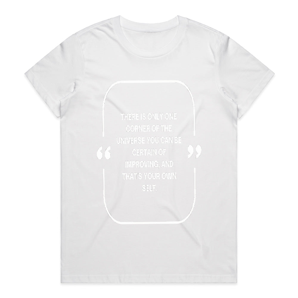 Inner Universe: Self-Improvement Quote Tee