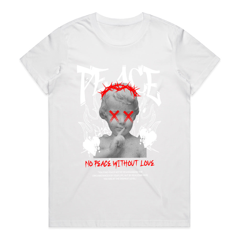 No Peace Without Love: Rebel Angel Tee