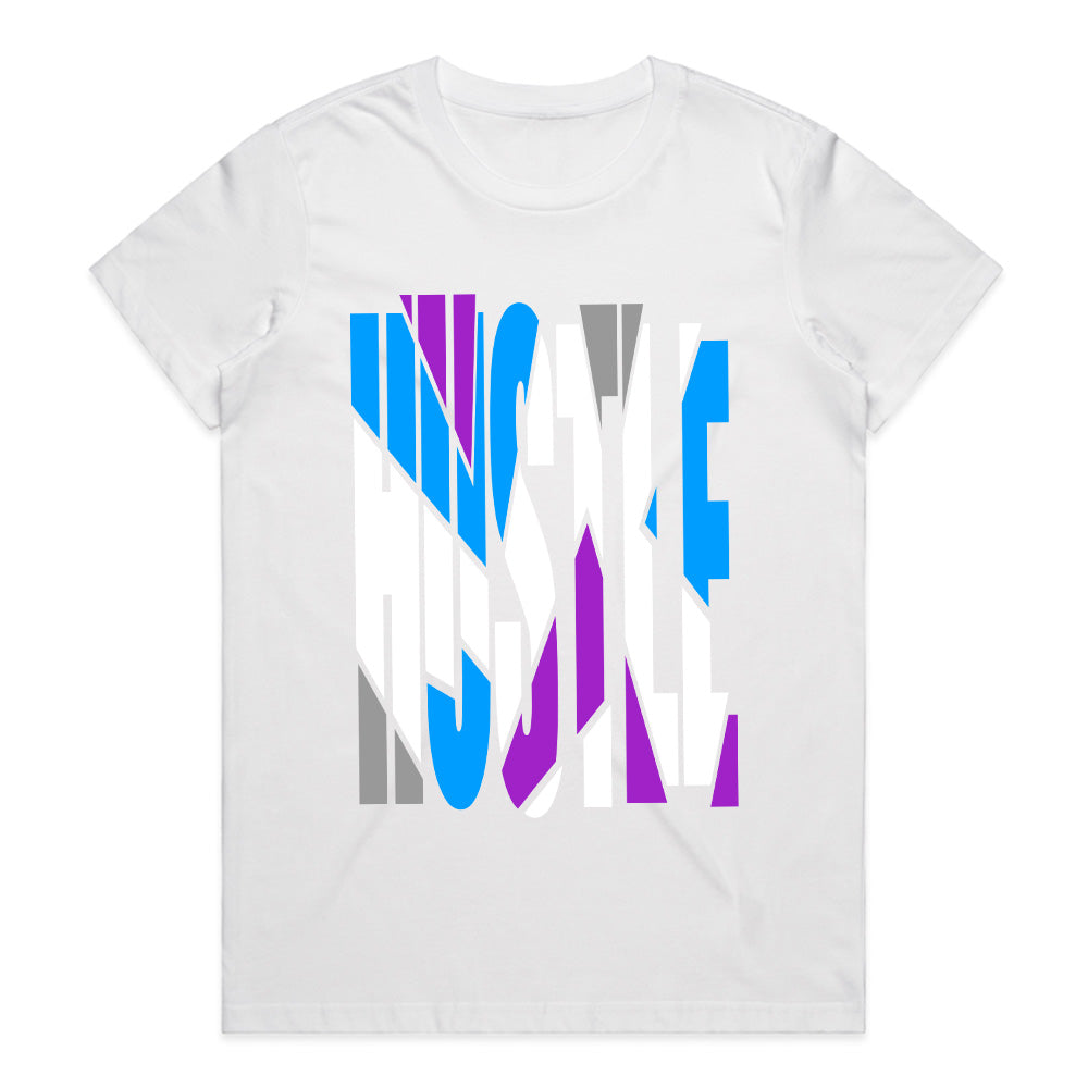 Color Block Hustle: Bold Ambition Tee