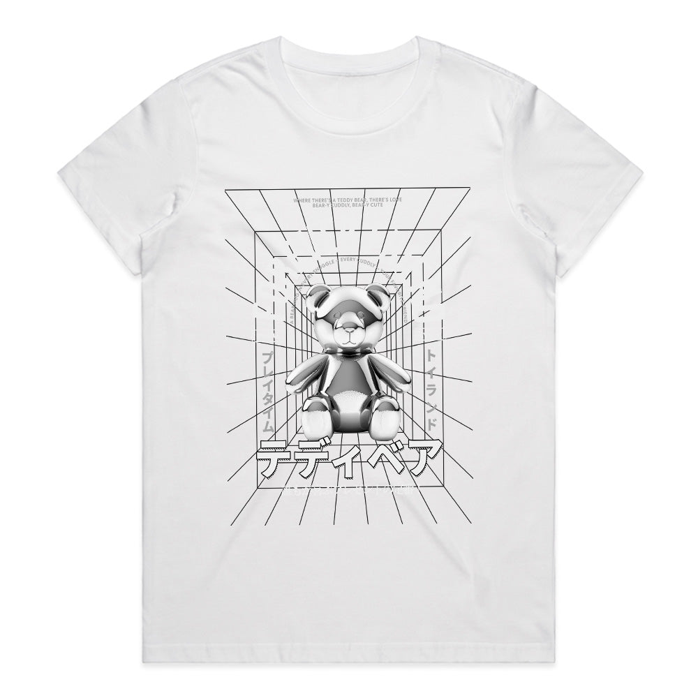 Forever Friend: Kawaii Teddy Bear Tee