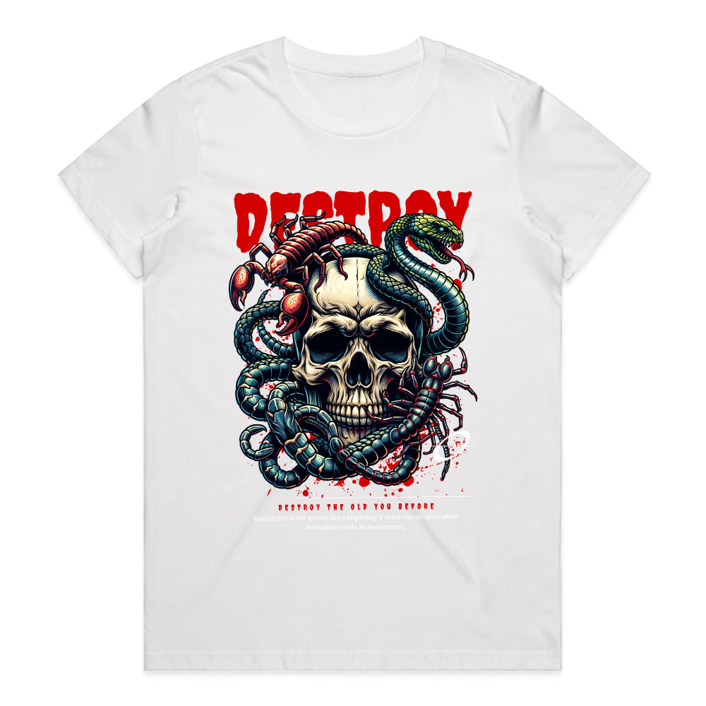 Destroy & Rebuild: Venom Skull Tee