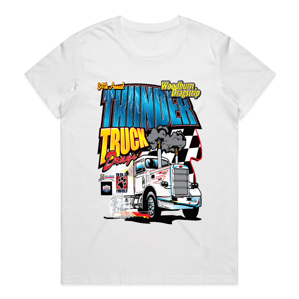 Thunder Truck Drags - Woodburn Dragstrip T-Shirt