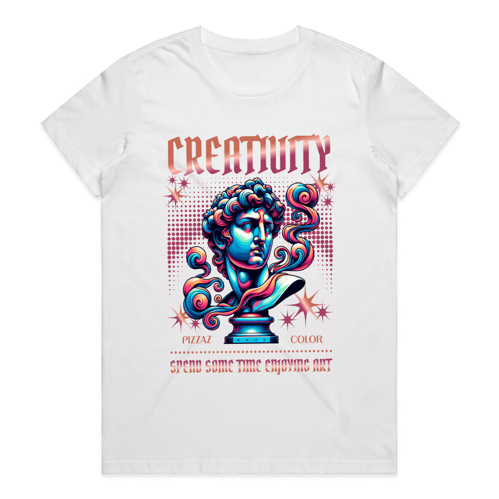 Neon Muse: Creativity Renaissance Tee