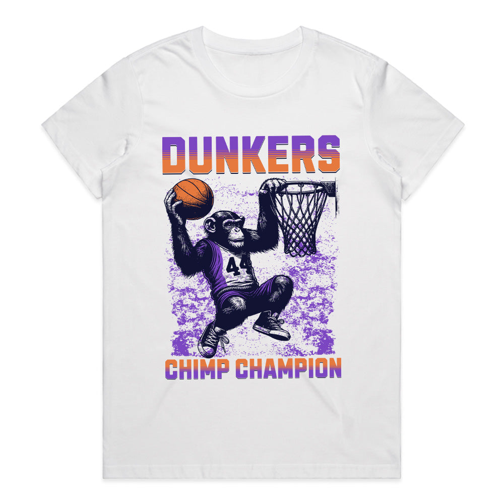 Ape Above the Rim: Chimp Dunkers Tee