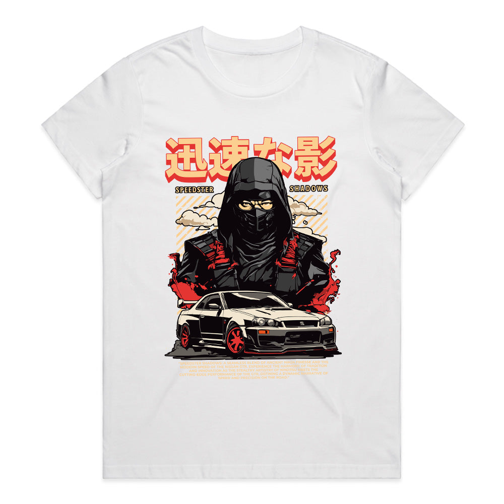 Shadow Drift: Speedster Ninja Tee