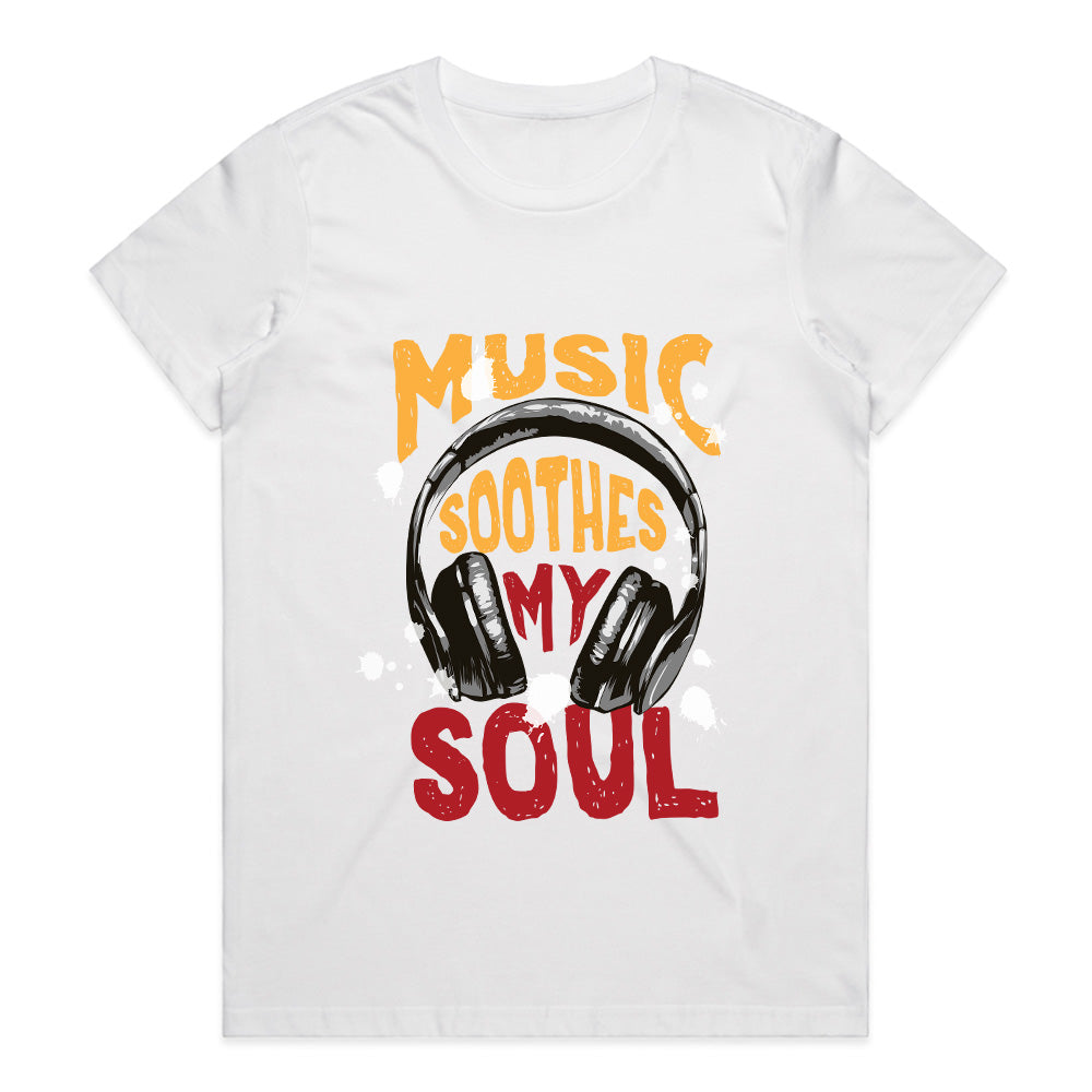 Rhythm & Soul: Music Soothes My Soul Graphic Tee