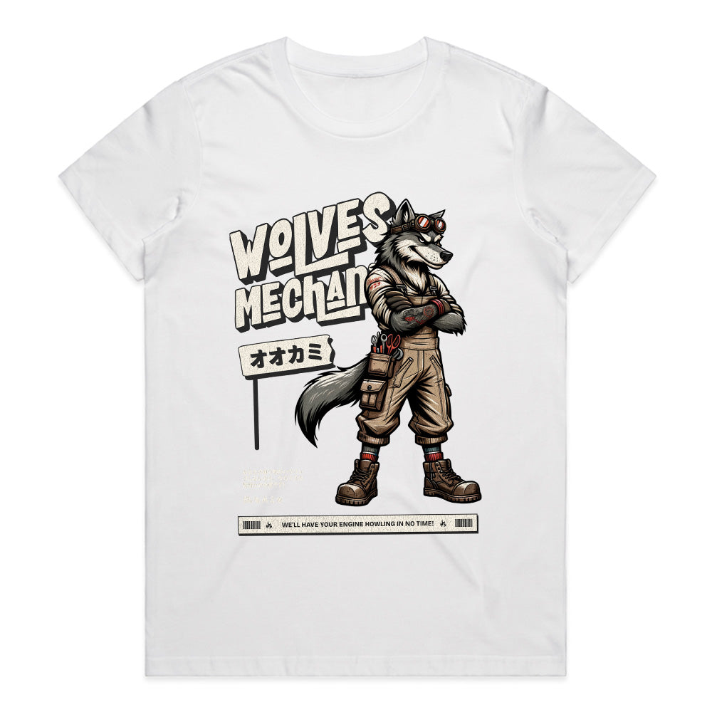 Alpha Tune: Wolves Mechanic Garage Tee