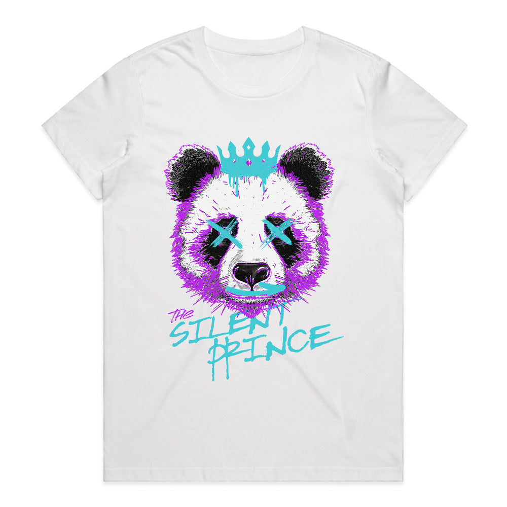 Neon Throne: The Silent Prince Panda Tee