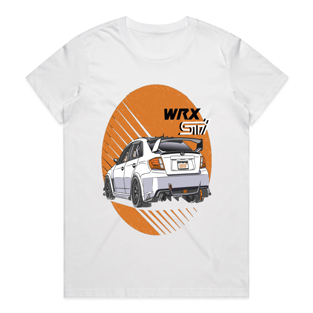 WRX STI Rear View Drift Edition T-Shirt – Pure JDM Power Style