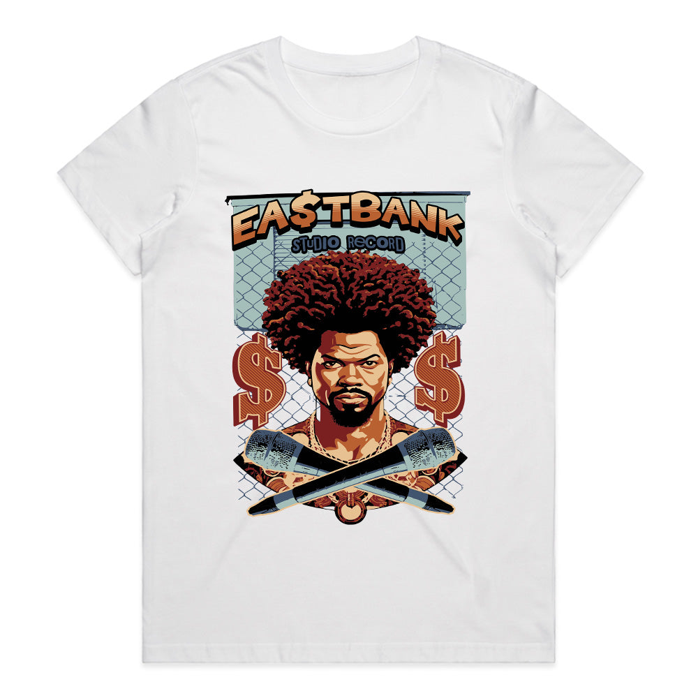 Eastbank Hustle: Urban Mic Legend Tee