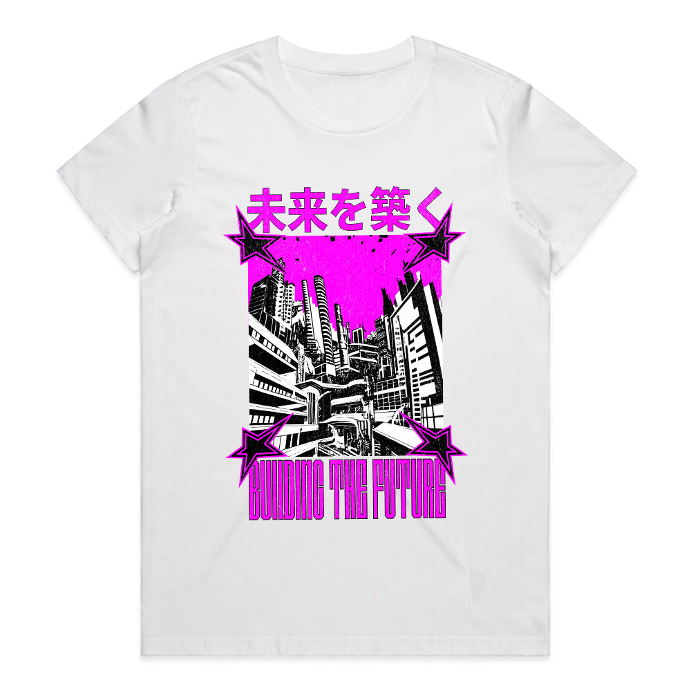Neo-Tokyo Vision: Building The Future Cyberpunk Graphic