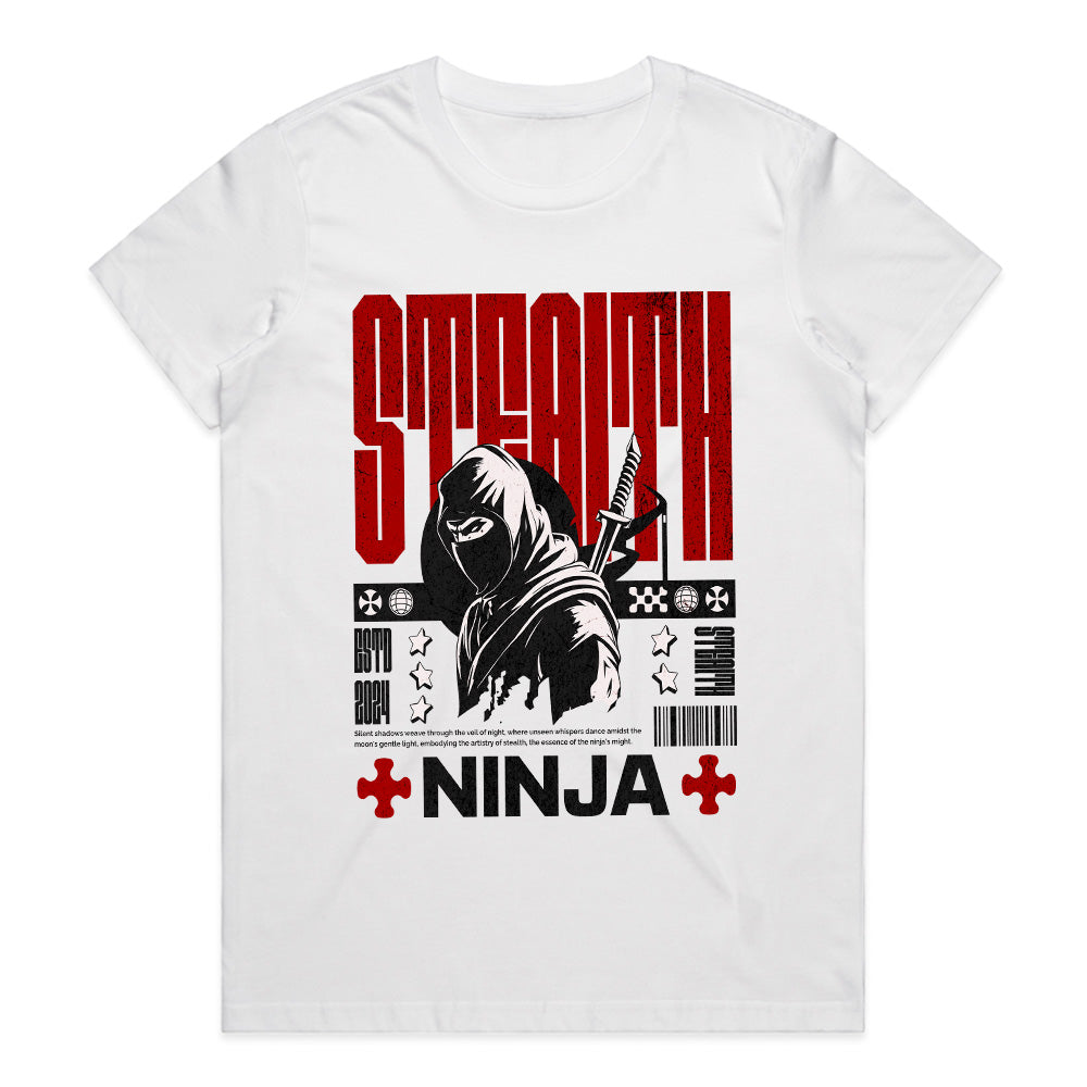 Shadow Stealth Ninja Tee – The Silent Warrior Collection