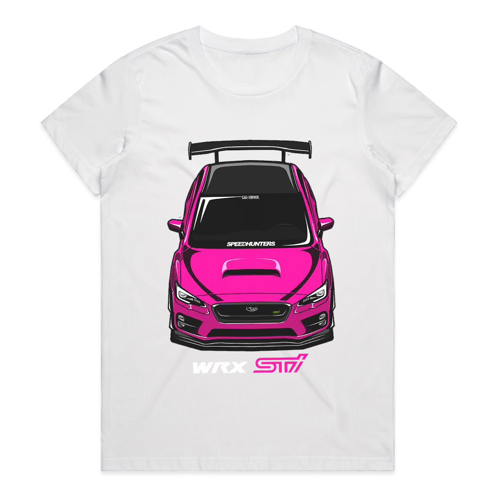 Pink WRX STI Speedhunters Edition T-Shirt – Bold JDM Performance Wear