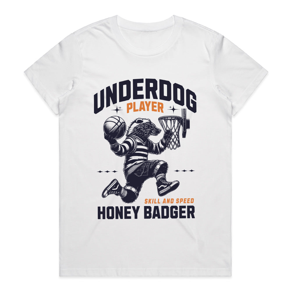 Underdog Player: Honey Badger Hoops Tee
