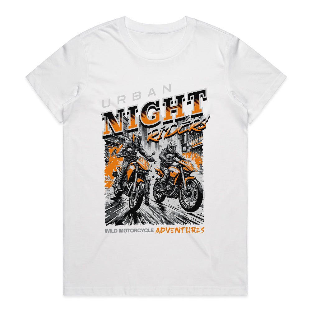Midnight Roar: Urban Night Riders Tee