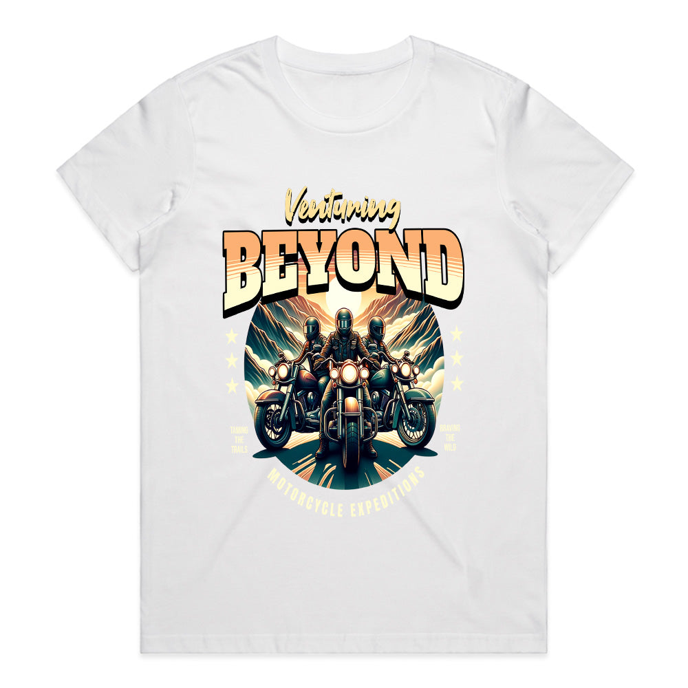 Venturing Beyond Moto Tee