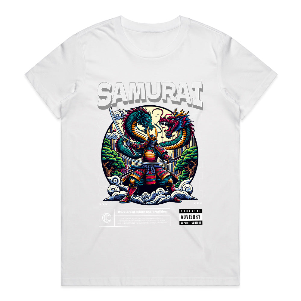 Dragons & Honor Samurai Tee