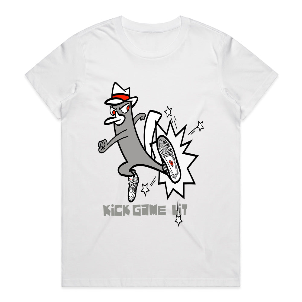 Kick Game Lit Streetwear Tee