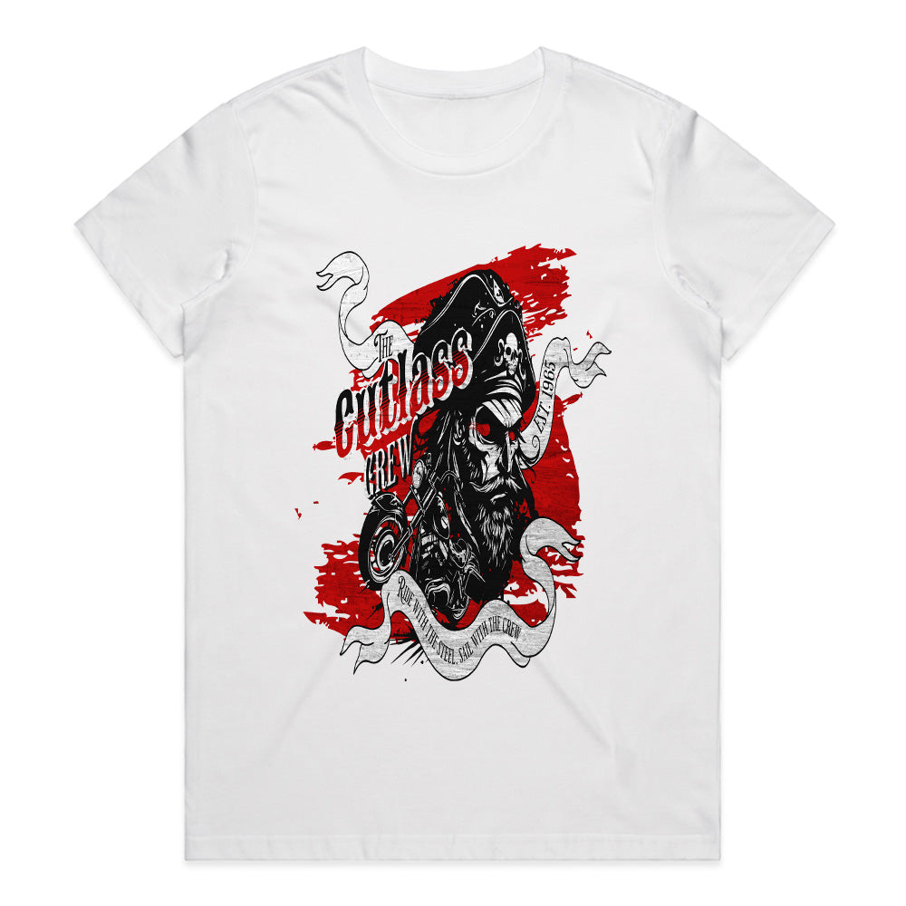 The Cutlass Crew Pirate Skull Tee