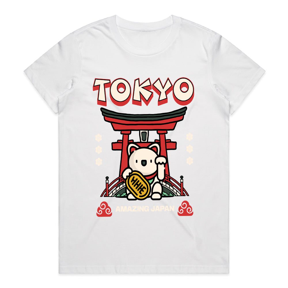 Lucky Tokyo: Maneki-Neko Gateway Tee
