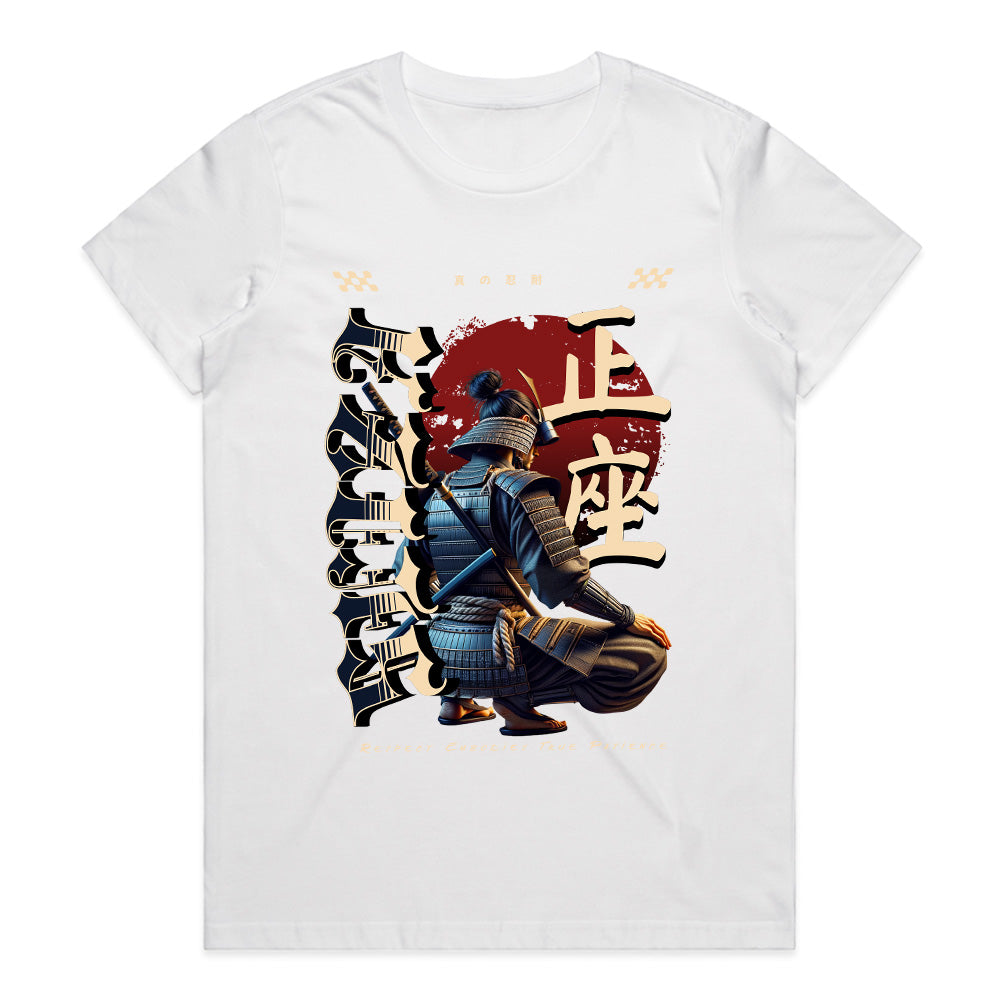 Seiza Spirit: Patience of the Samurai Tee