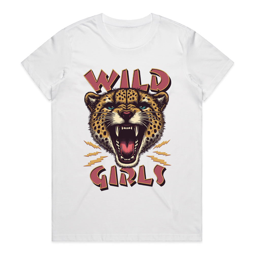 Wild Girls: Fierce Leopard Power Tee