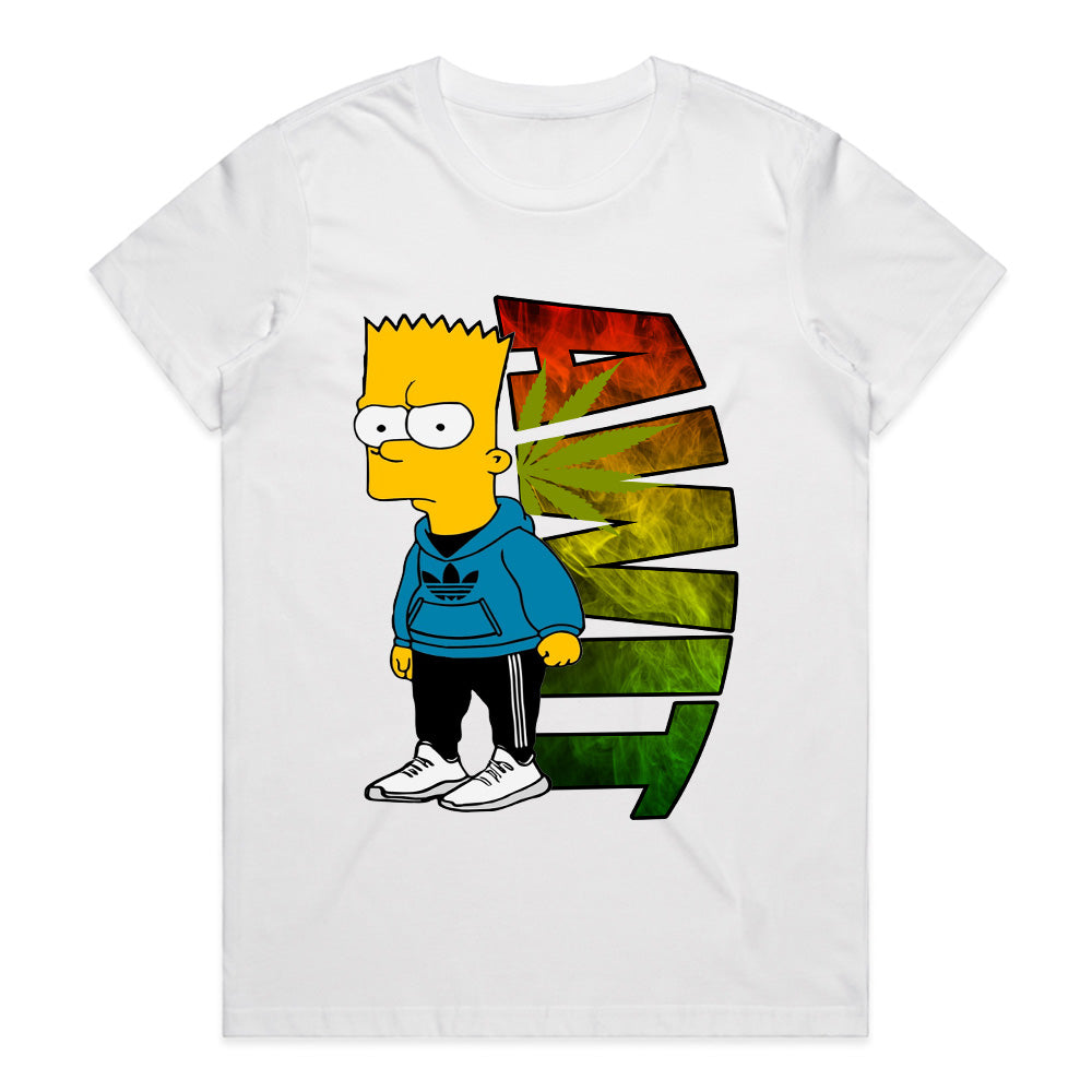 Rasta Rebel: Bart’s Irie Street Tee