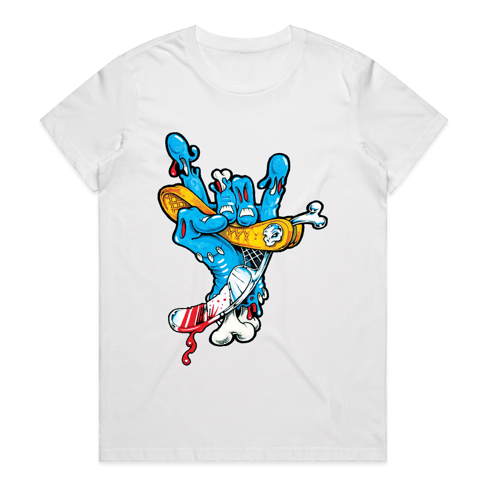 Meltdown Kickflip: Liquid Skate Chaos Tee
