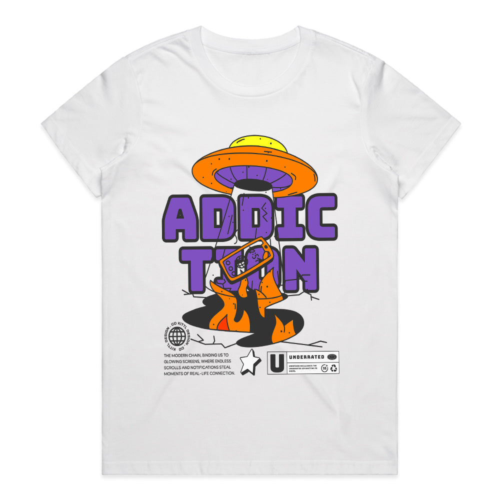 Digital Abduction: Addiction Escape Tee