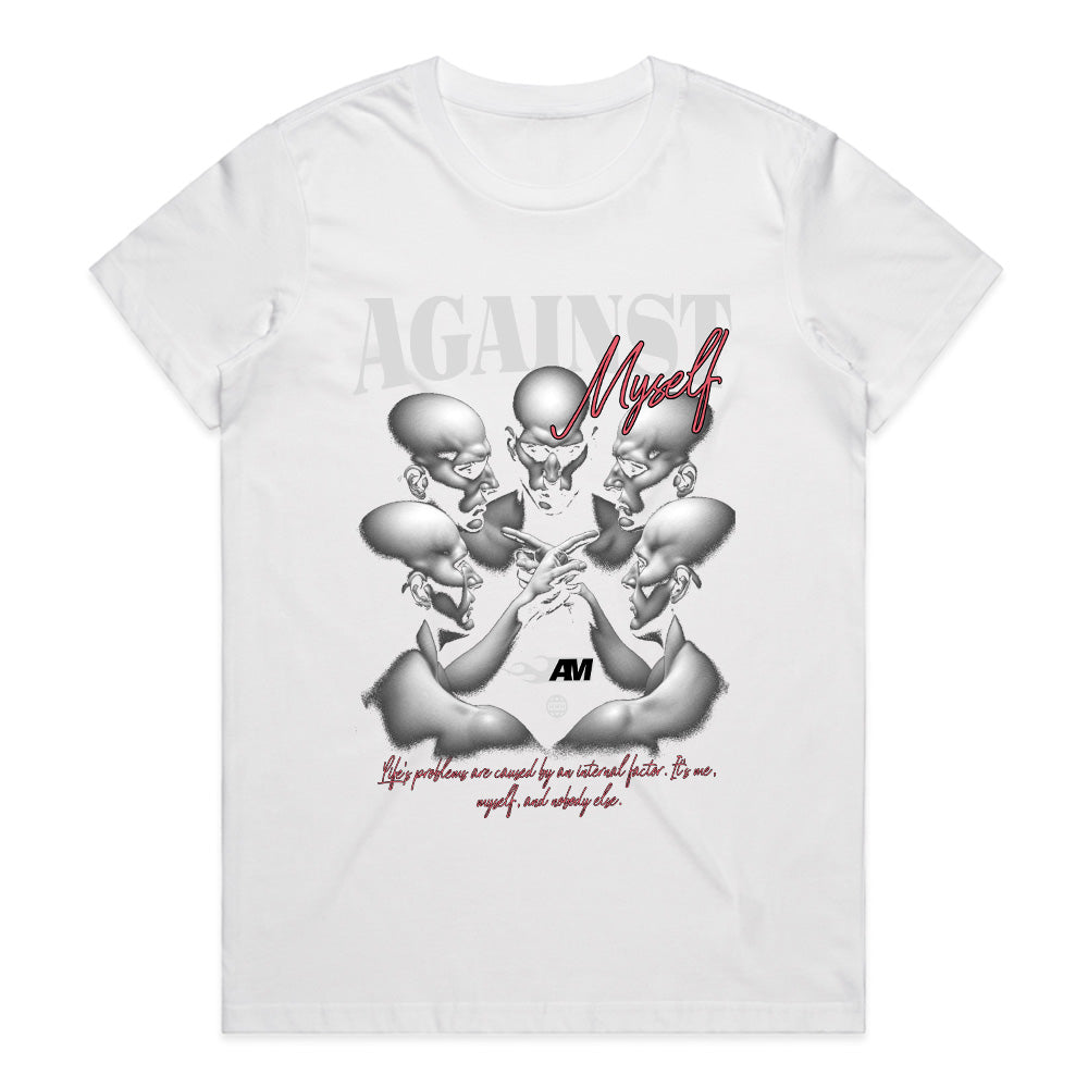 Against Myself” Inner Conflict Tee
