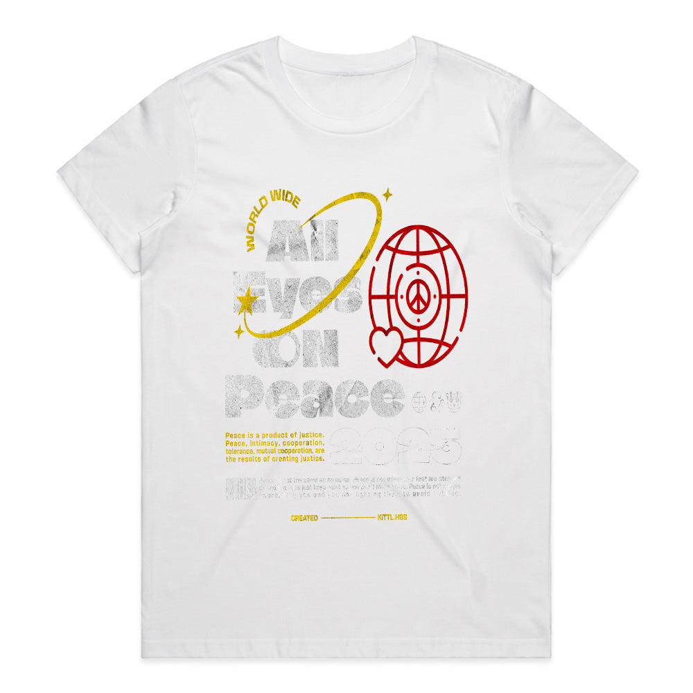 Global Harmony: All Eyes on Peace 2025 Tee