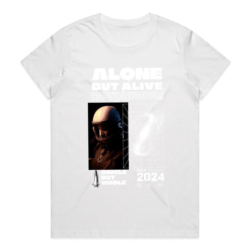 Solitary Voyager: Alone But Alive 2024 Tee