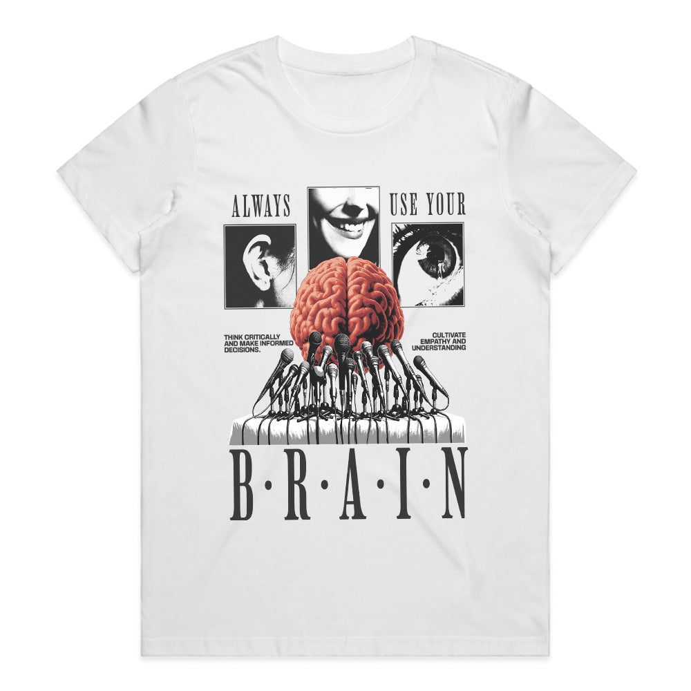 Critical Mindset: Always Use Your Brain Tee