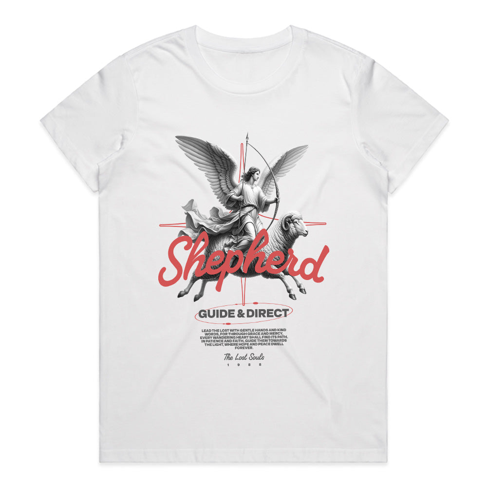 Divine Guide: Shepherd’s Embrace Tee