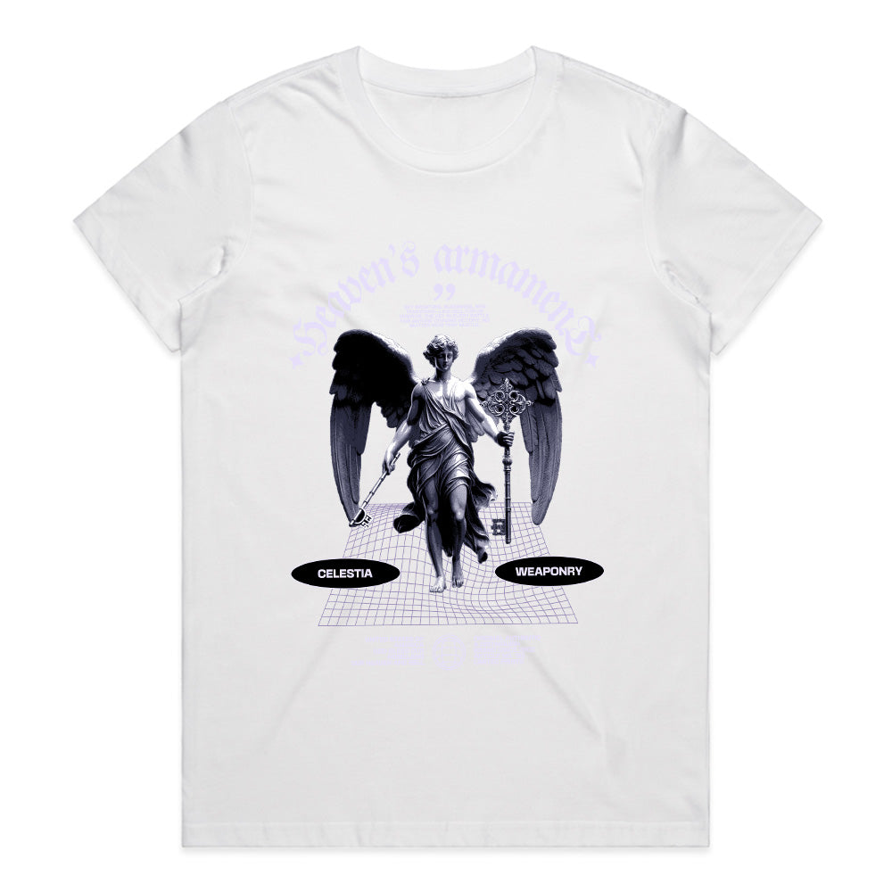 Celestial Arsenal: Heaven’s Armament Tee