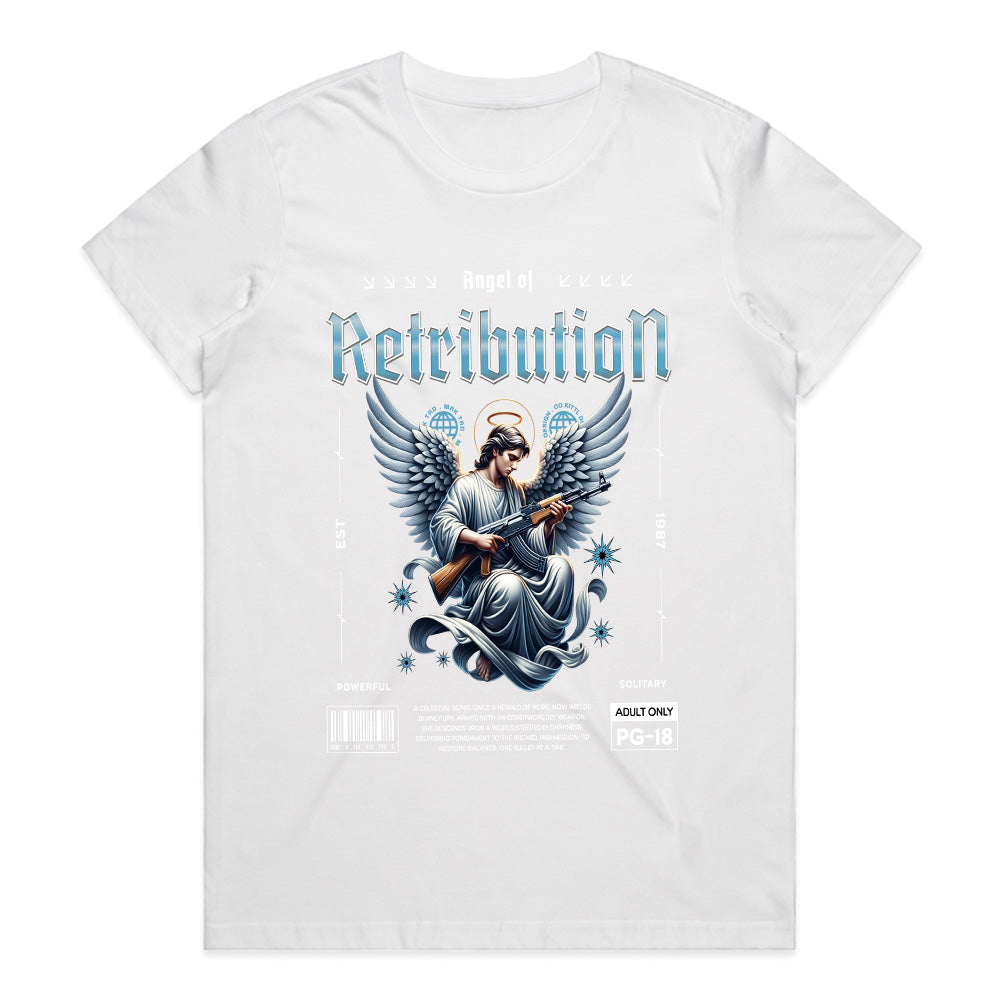 Vengeful Wings: Angel of Retribution Tee