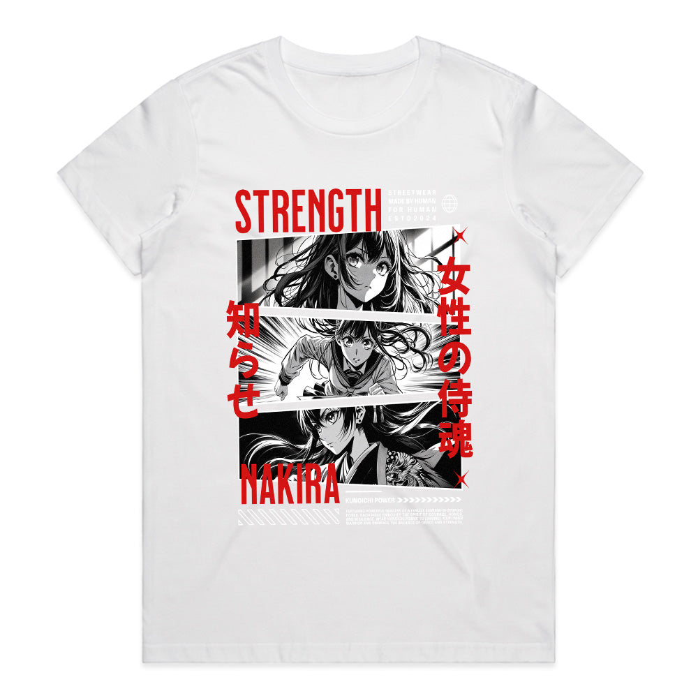 Kunoichi Resolve – Nakira Strength Anime Tee