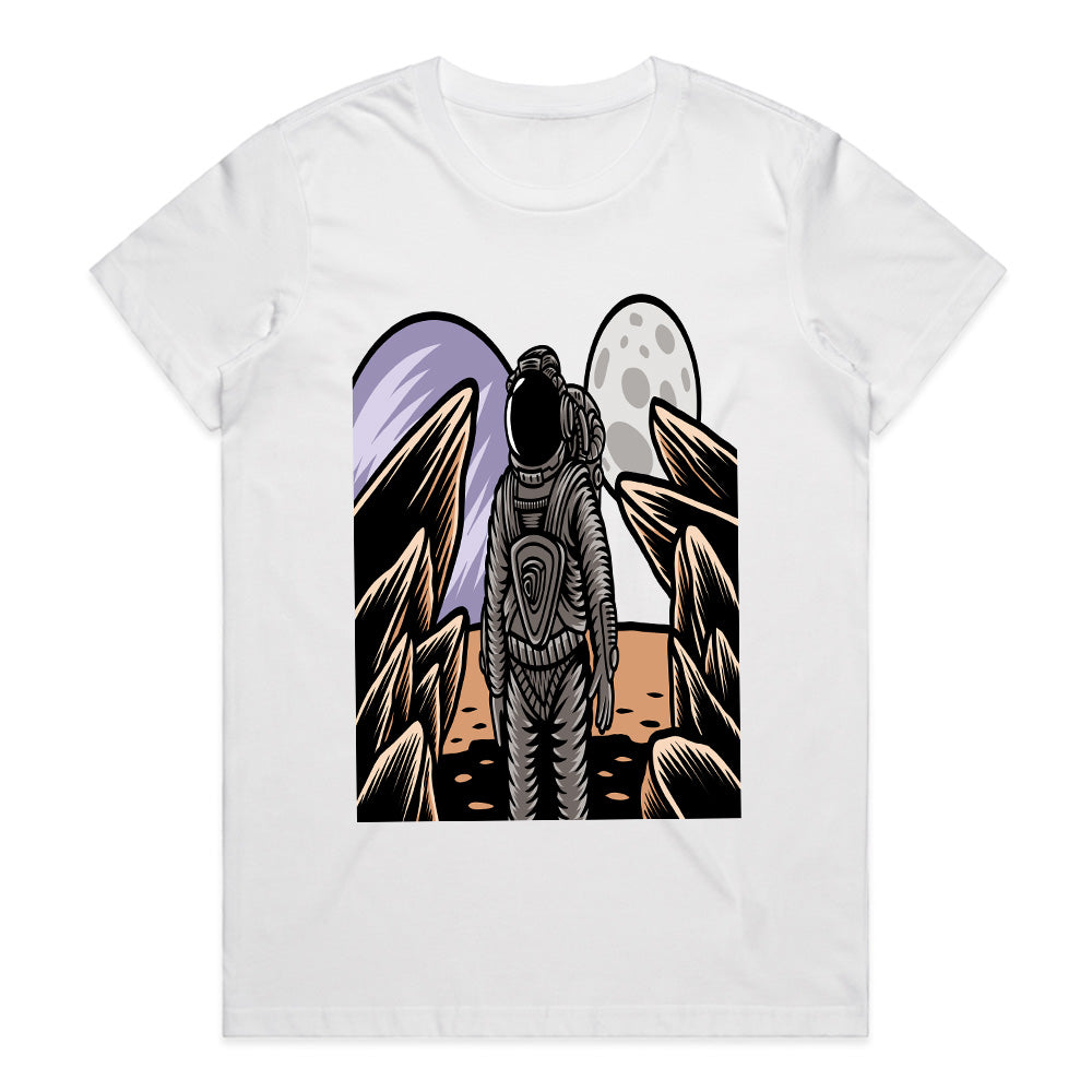Echoes of the Unknown: Frontier Astronaut Tee
