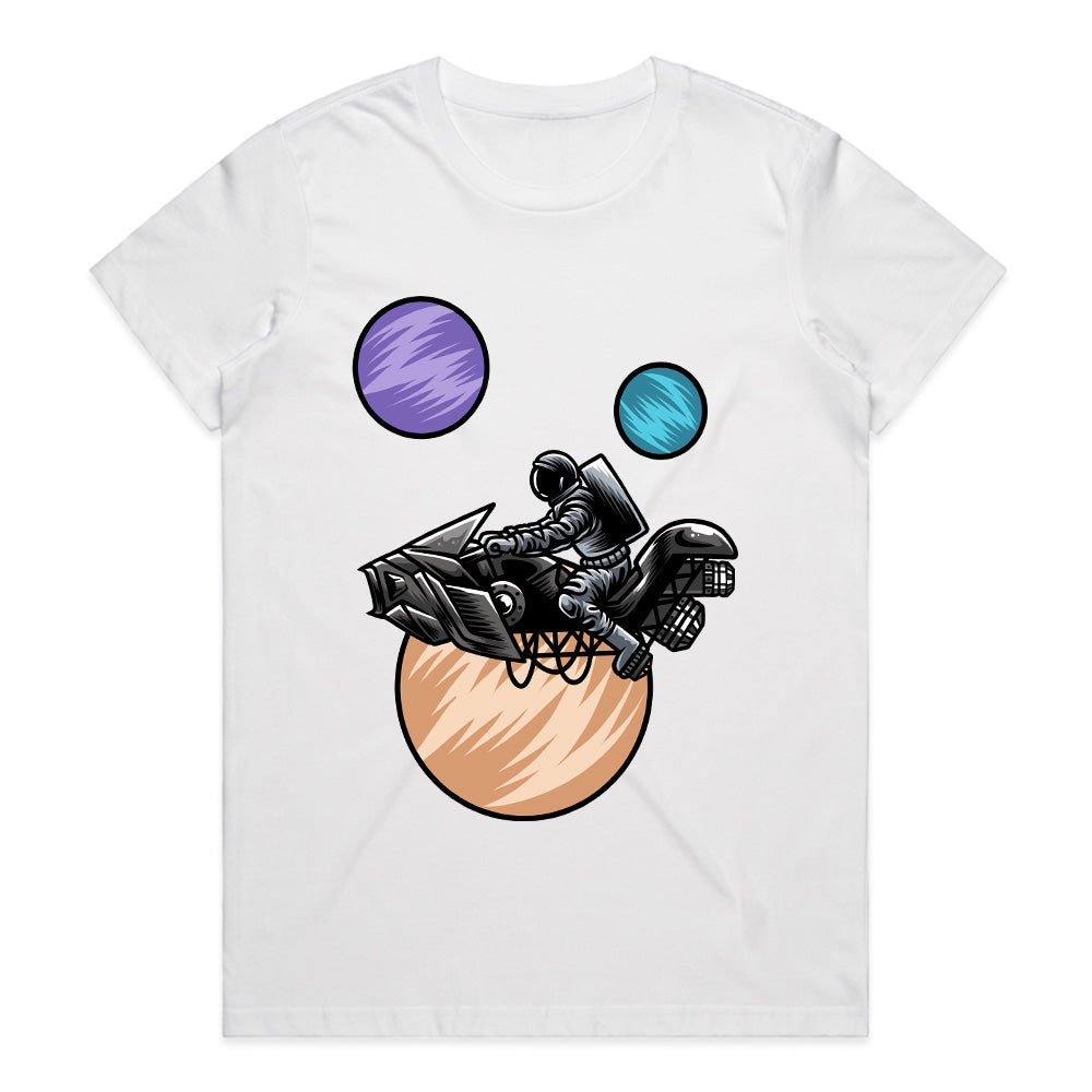 Stellar Outrider: Cosmic Biker Tee