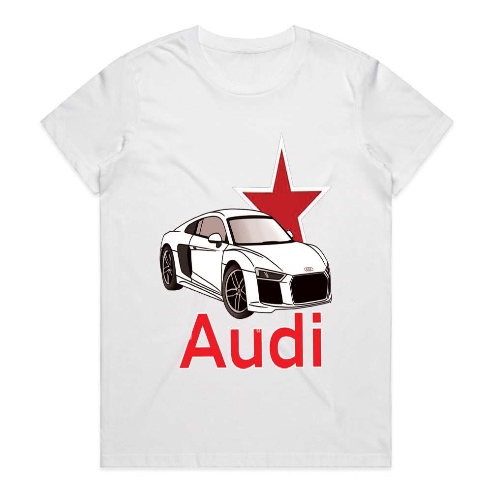 Audi R8 Star Power T-Shirt – Supercar Icon Edition