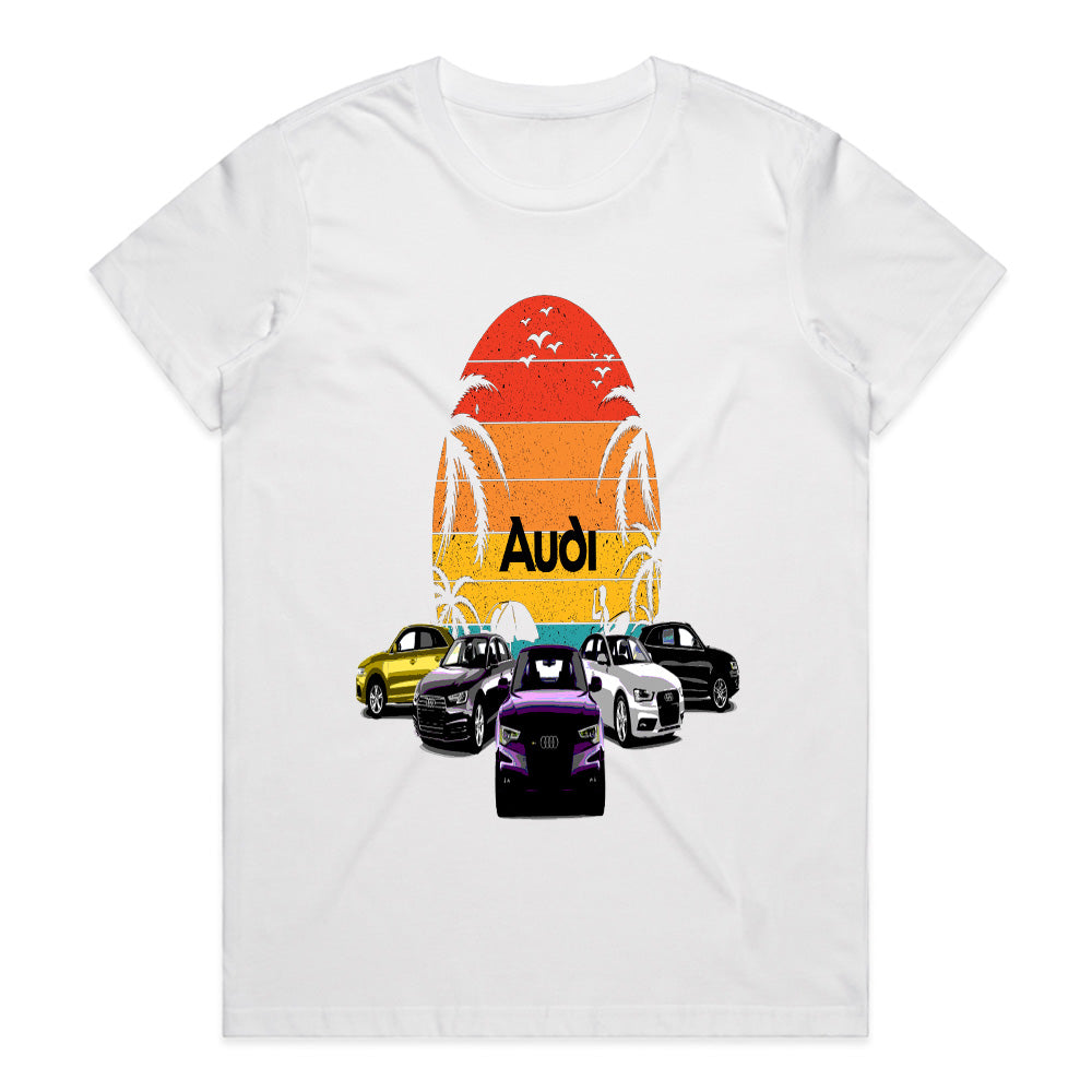 Audi Summer Vibes T-Shirt – Coastal Cruise Edition