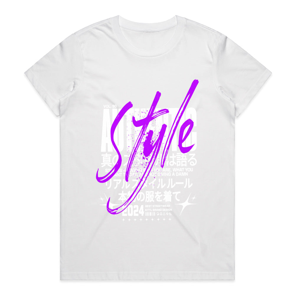Authentic Frequency: Speak in Style Tee