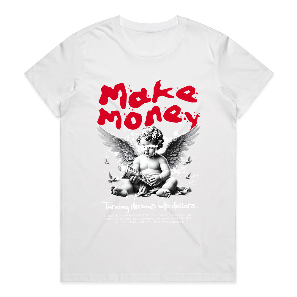 Hustle Halo: Make Money Cherub Tee