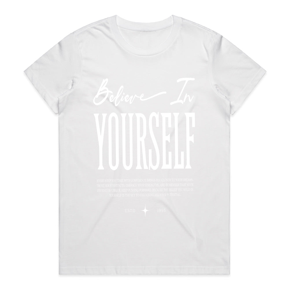Inner Power: Believe In Yourself Minimalist Tee