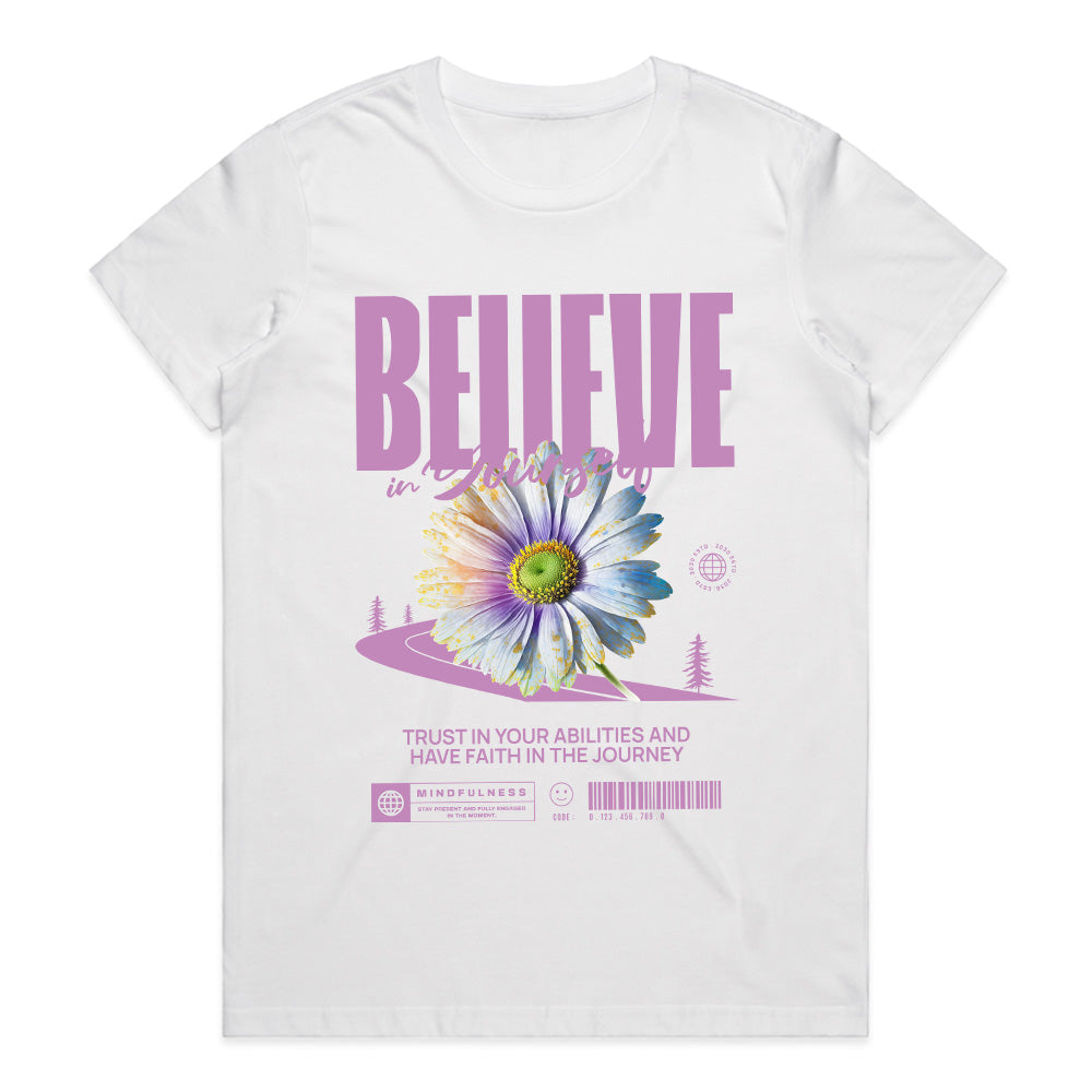 Path of Bloom: Believe in Yourself Tee