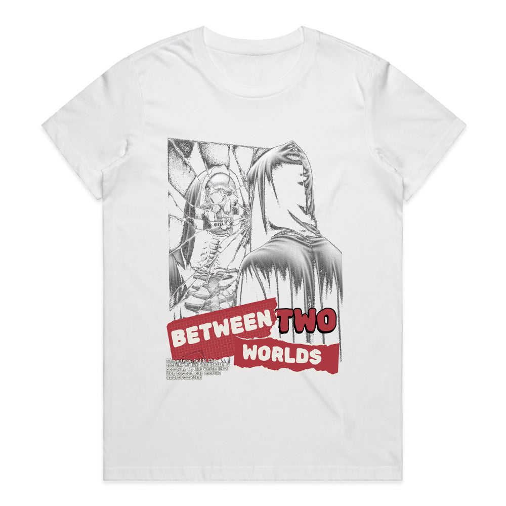 Reflections of the Void: Between Two Worlds Tee