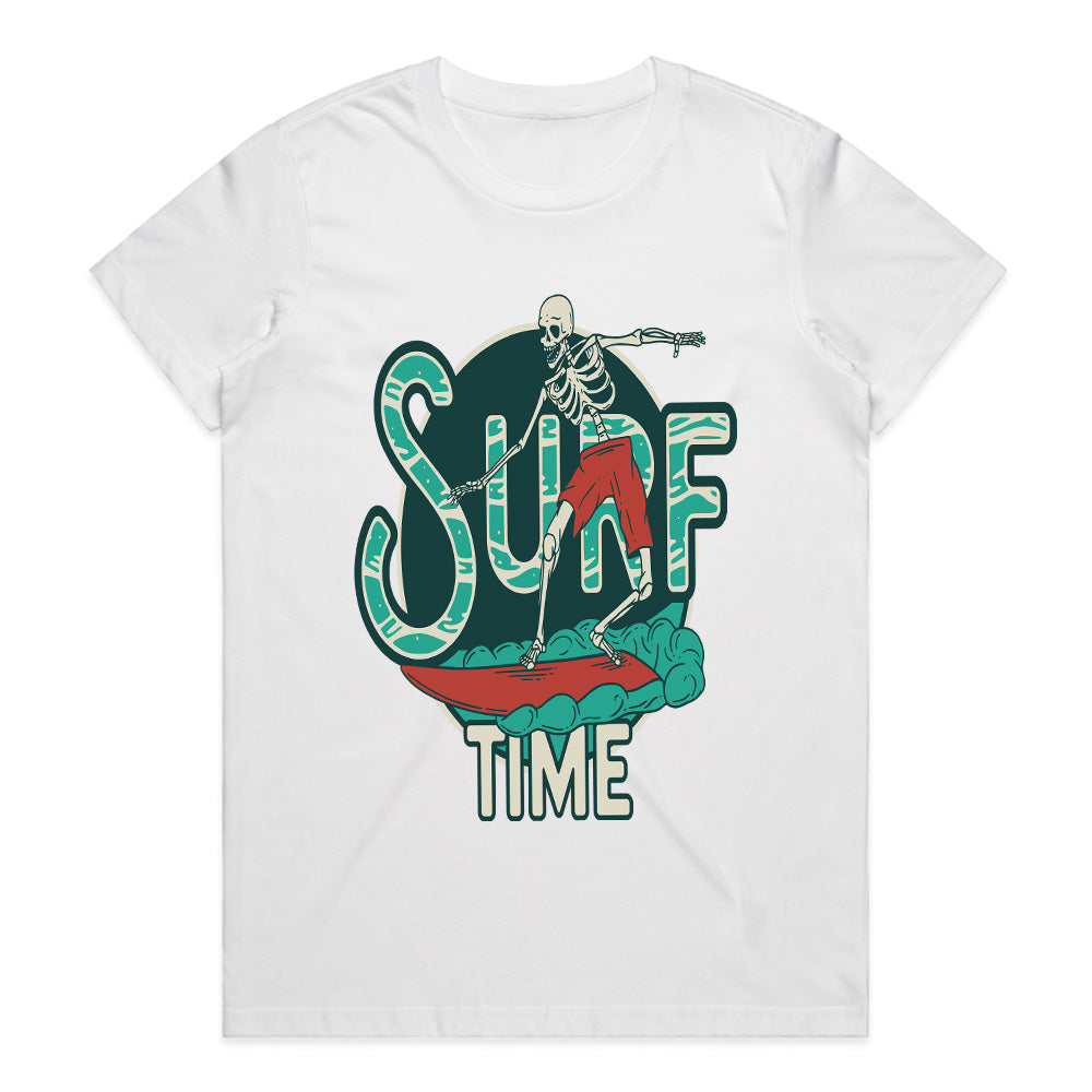 Eternal Stoke: Surf Time Skeleton Tee